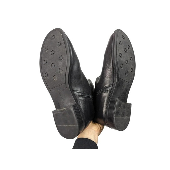 David Tate sz. 12W Bronco Floral Scroll Embossed Knee High Riding Boots Leather - Picture 7 of 14